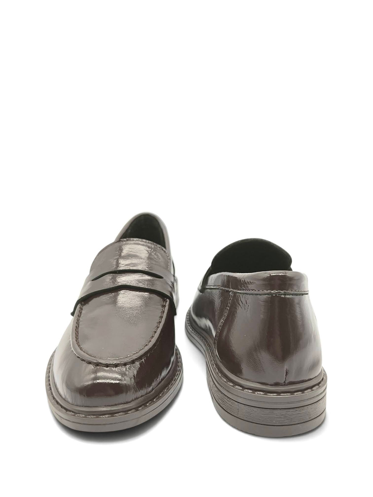Bordo Rugan Hakiki Deri Maskülen Kadın Loafer (36 26351)