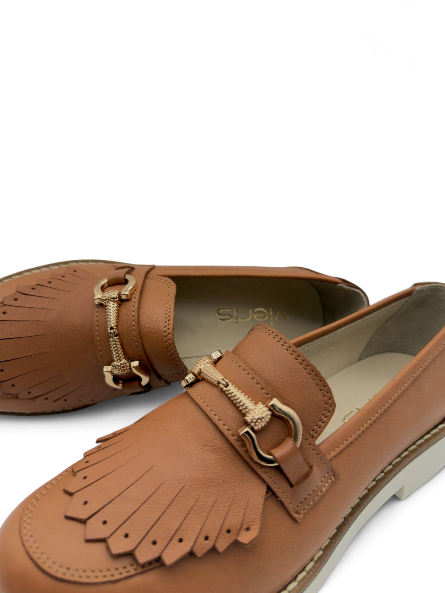 Cortessa Taba Hakiki Deri Casual Kadın Loafer