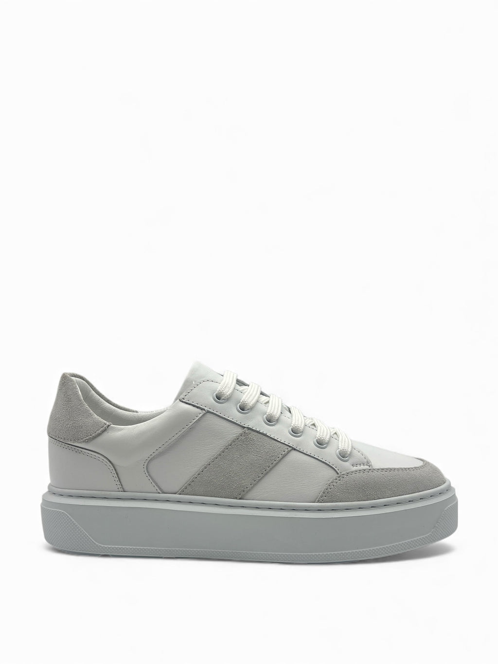 Celestia Hakiki Deri Basic Beyaz Kadın Sneaker