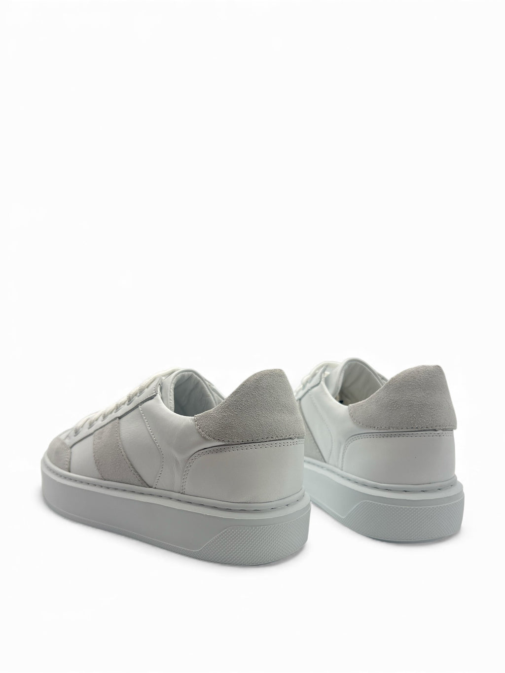 Celestia Hakiki Deri Basic Beyaz Kadın Sneaker