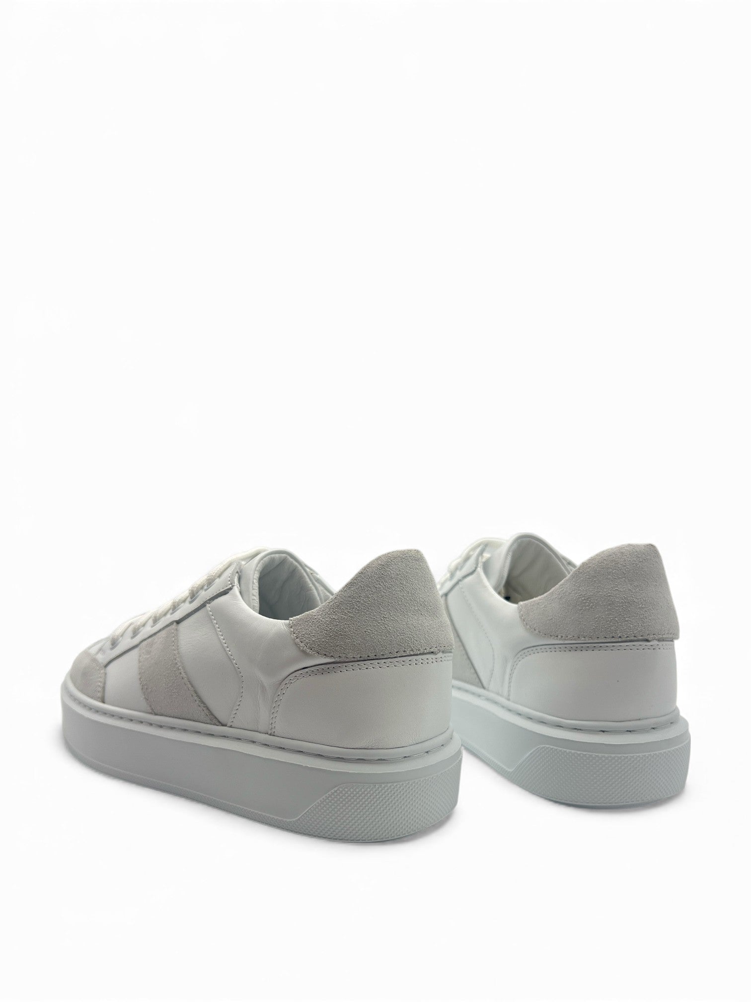 Celestia Hakiki Deri Basic Beyaz Kadın Sneaker