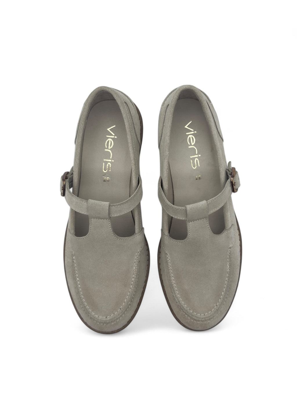 Javelle Bej Süet Hakiki Deri Casual Kadın Loafer