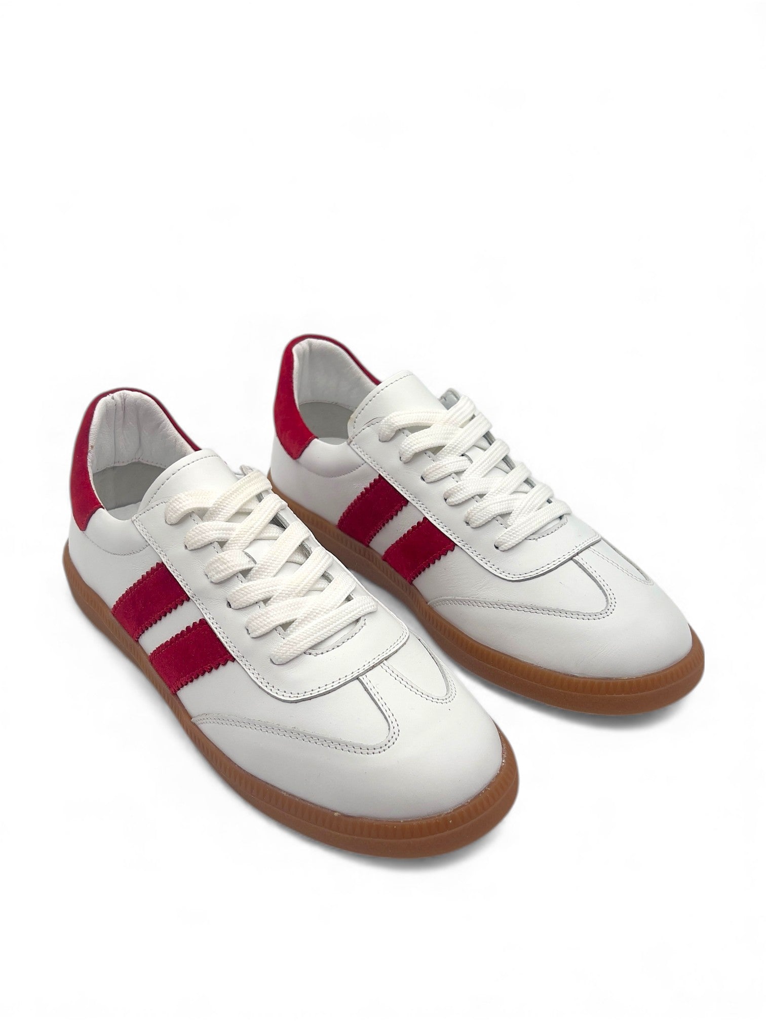Ruby Beyaz Hakiki Deri Günlük Kadın Sneaker