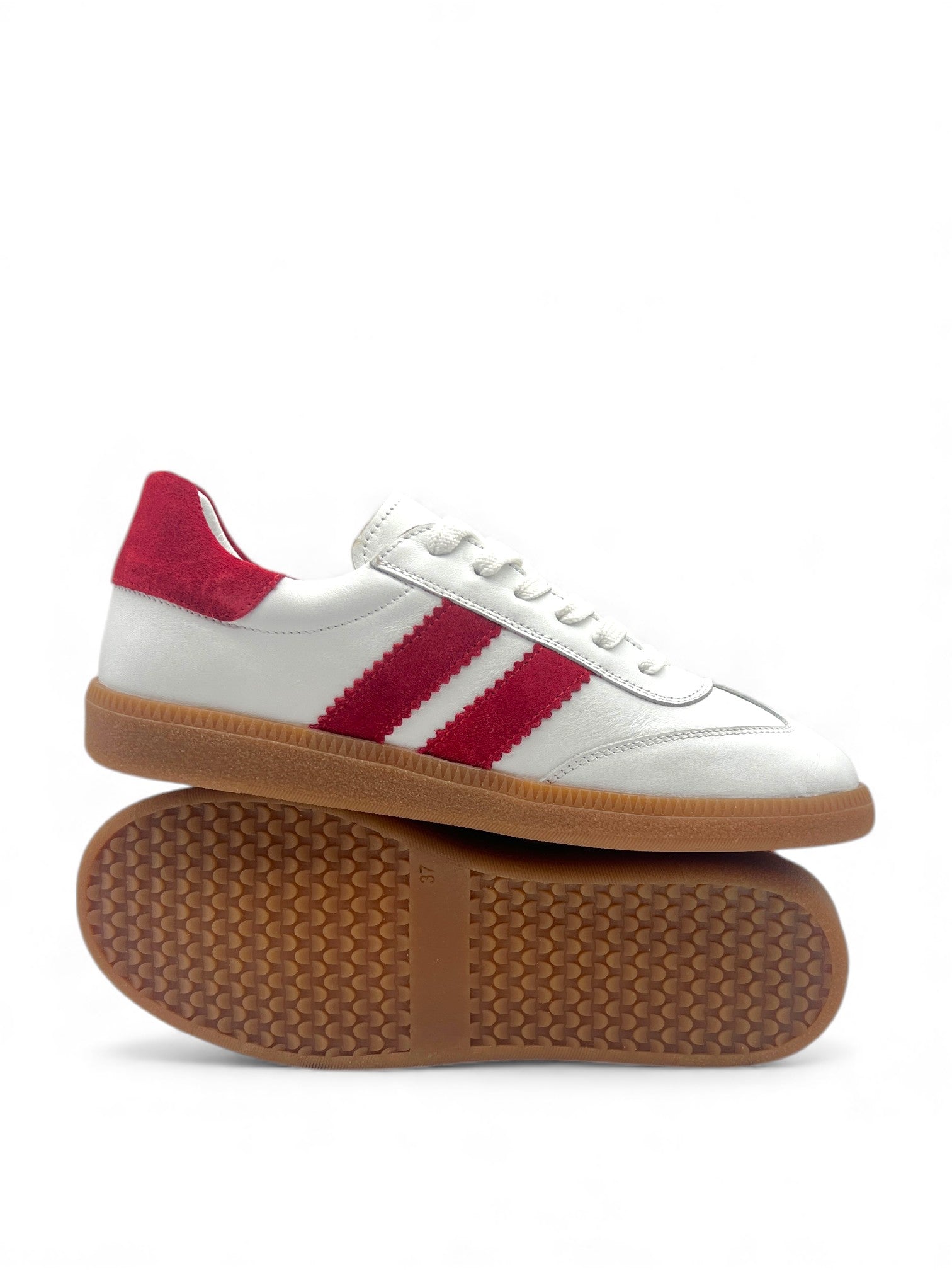 Ruby Beyaz Hakiki Deri Günlük Kadın Sneaker