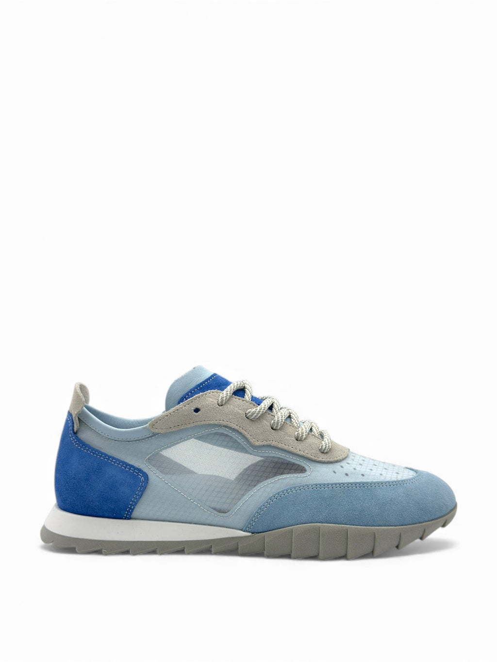 Trenox Mavi Multicolor Hakiki Deri Fashion Kadın Sneaker